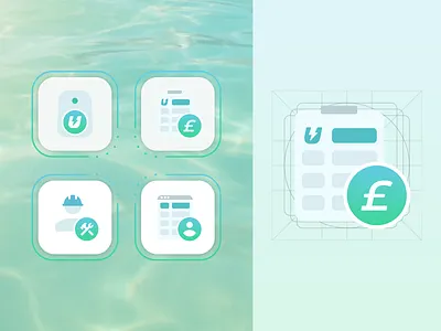 EV Charger Design Icons Set app branding car charger color concept daily ui design energy ev charger icon iconography iconpack icons iconset illustration logo material natural ui