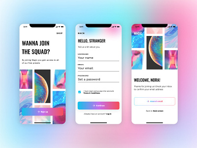 Daily UI 001 — Sign up daily ui dailyui dailyuichallenge mobile app mobile design mobile ui sign up signup ui ui ux ui design uidesign uiux ux ux design uxui