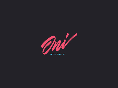 oni studios logo brand design brand identity brand identity design brandidentity branding digital design esports gaming graphic design logo design logo inspiration logo mark sports visual design visual identity wordmark