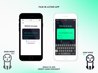 Daily UI_002 challenge FilminLatino app dailyui dailyui 002 dailyuichallenge latin america ui