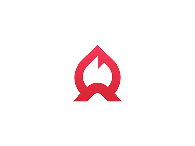 A + Fire Logo concepts a fire a fire logo branding design fire icon fire logo fire logomark illustration logo logo design logo designer logo mark minimalist
