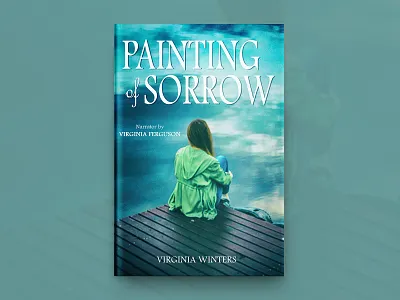 Painting Of Sorrow Book Cover Design book book cover design book covers branding covers design designing typography