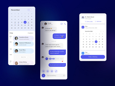 Doctor Appointment - Medical App mobile ui ux