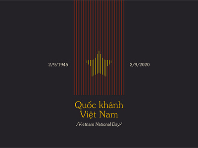 Vietnam National Day branddsign branding brandnew illustration logodesign logodesigns logolearn logonew type vietnam