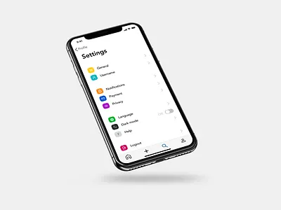 Settings 007 daily ui dailyuichallenge design ui ux