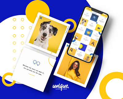 Instagram Puzzle blue brand branding design identity instagram instagram banner instagram post instagram stories instagram template social media design ui visual