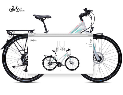 IU bikes Landing Page Design adobe xd app branding design icon minimal ui vector web website