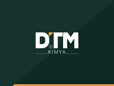 Logo Design: DTM Kimya brand brand design branding branding design design designer logo logo design