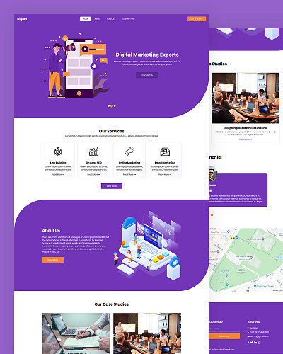 Digian bootstrap business css digital marketing digital marketing agency html5 responsive seo template