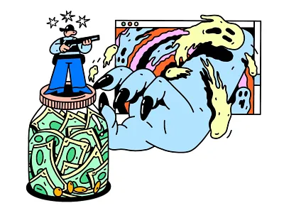 Are your savings safe? 2020 abstract bank character color illustration office safe saving web website work