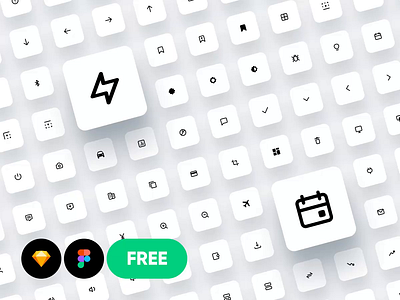 266 FREE responsive icons in 3 sizes (16/20/24px) figma free freebie freebies icon icon set icons icons set sketch ui icon ui icons