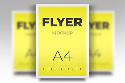 Flyer mockup template design a4 a4 flyer brand flyer flyer design flyer mockup high resolution identity mockup