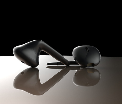 Headphones 3d art 3dsmax design illustration keyshot product render