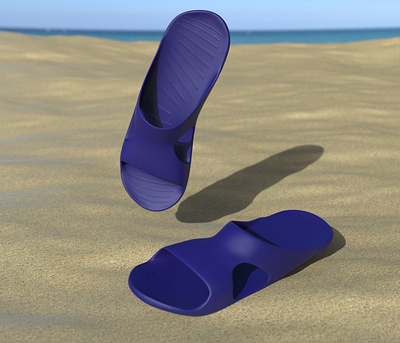 chanclas 3d art 3dsmax design illustration keyshot product render