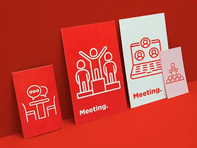 Meeting | 16 Thin Line Icons brainstorm collaboration communication design icon illustration line meeting partnership presentation seminar set sign speaker speech bubble symbol team teamwork thin vector