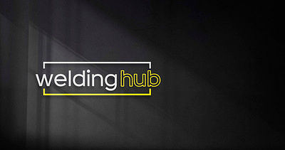 Logo design for Welding hub foundation. black design brand design brand identity design branding business business design foundation logo design logodesign minimalism