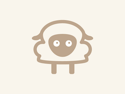 Cute Sheep Logo Design animals branding cute different ears eyes for sale funky logo logotype looking mascot playful sheep special symbol unique visual identity wool woolen