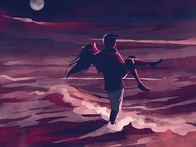 Blithe eve illustration