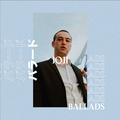 JOJI - BALLADS 1 Redesign album artwork artwork ballads 1 filthyfrank freelance design graphic designer pink guy slow dancing in the dark test drive typography design wanted u will he yeah right