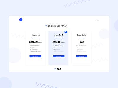 Daily UI 30: Pricing Table dailyui dailyuichallenge ui ux webdesign