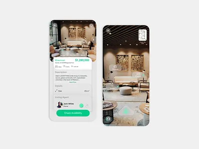 Real Estate Platform app design dribbble minimal uiux userinterface ux