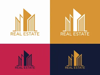 Real Estate Logo Design architecture building logo business company construction creative graphic design investment logo logo design minimal mordern property real estate real estate logo design realty unique