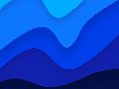 Waves art blue design flat illustration illustrator wallpaper