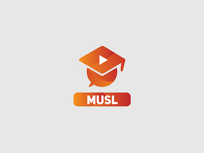 MUSL Logo app branding design fashion flyer freelance graphic design icon illustration logo paper