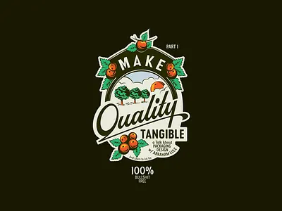 Make Quality Tangible Part 1 branding crashcourses design illustration labeldesign lettering letters logo logotype mexico podcast podcast art typography