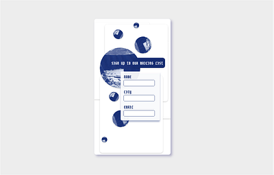 Sign up app daliy ui design flat ui