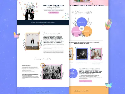 Natalia Benson Coaching Certification Sales Page coaching modern mystic mystical online course sales page spiritual spiritual coach squarespace squarespace design squarespace website website design