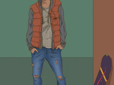 Back to The Future: Contest Entry Assets! back to the future bttf character design digital painting game design gaming graphic art illustration video games