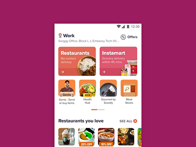 Instamart Pre-loader 3d after effects animation grocery app instamart loading preloader stores swiggy ui ux