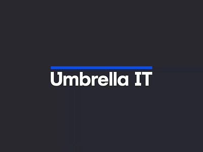 Brand identity for Umbrella IT brand branding design development identity ifdesignaward logo software