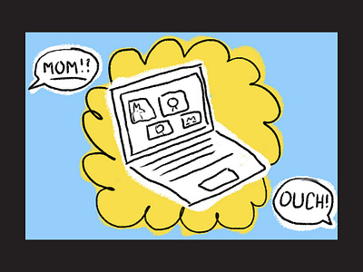 COVID-19 internal doodles parent support covid design doodle graphic design illustration parents process