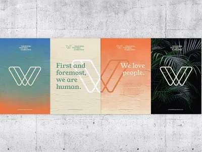 Westside Therapy Collective Poster Wall art direction branding color design graphic graphic design layout logo los angeles