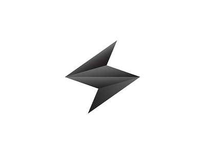 S Lightning Bolt a b c d e f g h i j k l m n black branding dynamic ecology elegant energy geometry green letter mark lettering logo low poly monogram o p q r s t u v w x y z shadow sharp speed technology ui