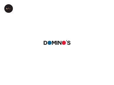 Dribbbleweeklywarmup - Domino's adobe branding design dribbbleweeklywarmup illustration illustrator logo logodesign logos vector