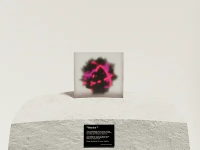 Hate 3d 3d art blender composition design render rendering