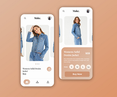 Hey, Guys Make. Fashion App best design branding daily ui dailyui illustration ux web