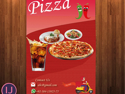 Pizza flyer flyer