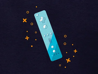 Wii Remote branding cmyk controller design icon design icons icons pack icons set iconset illustration illustration design inkbyteatwork logo modern nintendo nintendo switch nintendo wii vector wii wiimote