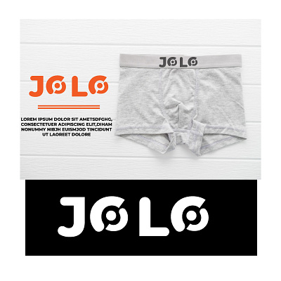 JOLO boxer LOGO blue boxer brand brand design brand identity branding branding design graphic graphic design graphic design graphicdesign graphics j logo logo logo design logodesign logos logotype underwear