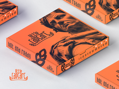 Little Caesars brand branding design dribbbleweeklywarmup food little caesars logo orange package mockup packagedesign packaging pizza redesign redesign concept vector wordmark wordmark logo