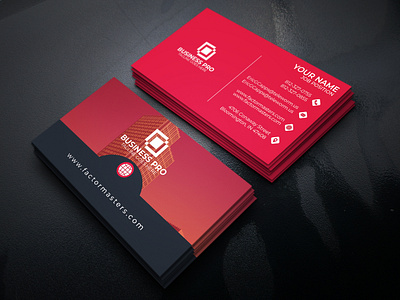 Corporate Business Card branding business card design corporate design id card id card design id card mockup illustration illustrator photoshop signature