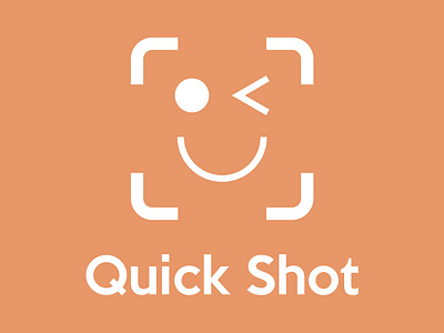 Daily Logo Challenge #40 - Quick Shot app icon app logo camera app dailylogo dailylogochallenge design graphicdesign logo logodesign