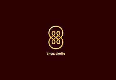 Shunyalarity design flat icon illustration logo minimal vector