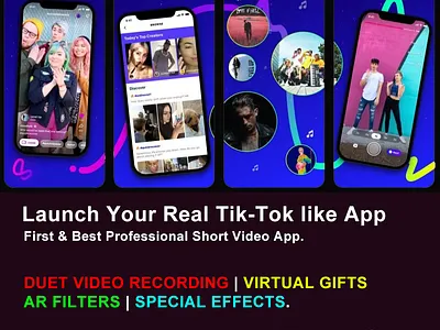 Tiktok app script clone source code android app app app design app designer app development app development company dubsmash musically tiktok tiktok app tiktok app clone tiktok clone tiktok clone app tiktok design