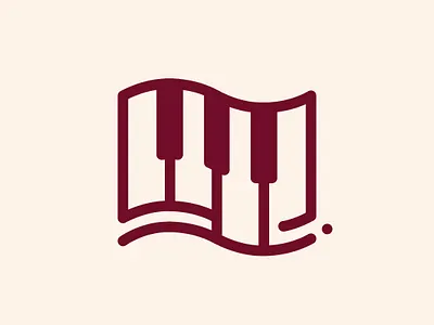 Day 22 - Piano - 100 Icons Daily 100days design icon illustration leeayr logo minimal music piano vector