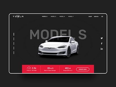 Tesla Website Redesign app design behance branding car dailyui landing page minimal ui redesign concept stark trent ui ui design ui inspiration uiux uiuxdesign user interface design web design web inspiration website